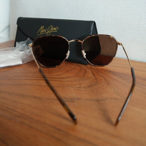 Maui Jim Polarized Noni Tortoise Sunglasses MJ854-10 - Picture 3 of 6
